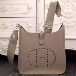 Borse Hermes Evelyne III PM Grigio