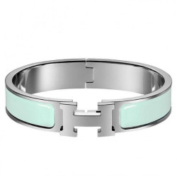 Bracciale Hermes Aqua Enamel Clic H PM