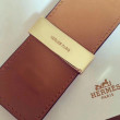 Bracciale Hermes Collier de Chien arancione Epsom taglia S