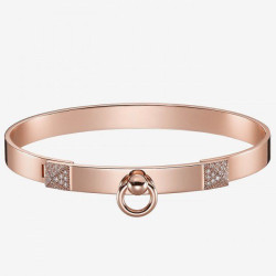 Bracciale Hermes Collier de Chien in oro rosa