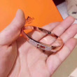 Bracciale Hermes Kelly in oro rosa con diamanti Bracciale Hermes Kelly in oro rosa con diamanti