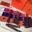 Bracciale Hermes Rose Red Epsom Collier de Chien Misura S Bracciale Hermes Rose Red Epsom Collier de Chien Misura S