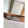 Cintura Hermes Kelly Marrone Epsom Donna