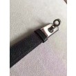 Cintura Hermes Kelly nera Epsom Donna