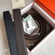 Pari all'originale replica Cinturino Hermes Constance 2 Fibbia cintura nera Epsom 42MM
