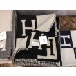 Qualità superiore replica Coperta Hermes Avalon nera
