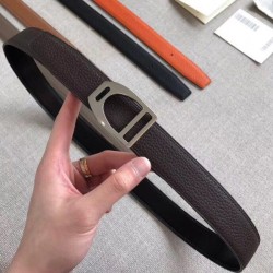 Hermes Etrier Cintura con fibbia Cinturino Clemence 32 mm cioccolato Dupe Perfetta Cloni Firmate Hermes Etrier Cintura con fibbia Cinturino Clemence 32 mm cioccolato imitazioni