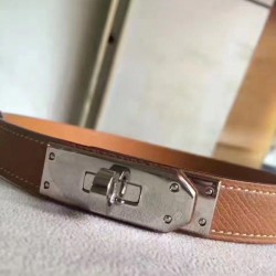Cintura Hermes Kelly Marrone Epsom Donna Dupe Perfetta Cloni Firmate Cintura Hermes Kelly Marrone Epsom Donna imitazioni