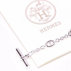 Cloni Firmate Bracciale Hermes LG Farandole in argento sterling imitazioni