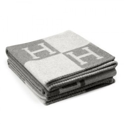 Cloni Firmate Qualità da grande replica Coperta Hermes Grey Avalon imitazioni