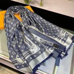 Replica 1:1 Dettagli perfetti Scialle Monogram Studdy Denim 140 M73698 Outlet Dettagli perfetti Scialle Monogram Studdy Denim 140 M73698 imitazioni perfette