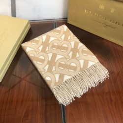 Qualità da grande replica Burberry TB Limit Edition Cashmere Scialle Albicocca imitazioni perfette