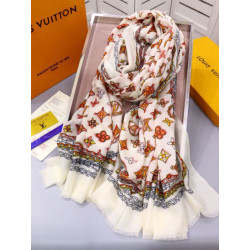 Cashmere Silk Schawl Beige