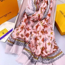 Cashmere Silk Schawl Pink imitazioni perfette
