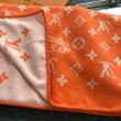 Dettagli perfetti Monogram Blanket Orange