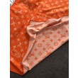 Dettagli perfetti Monogram Blanket Orange