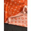 Dettagli perfetti Monogram Blanket Orange