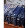 Dettagli perfetti Sciarpa Giant Pop Monogram Cashmere Blu