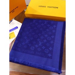 falso Scialle Monogram Denim 140 M71376