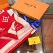in cashmere di seta check Schawl rosso