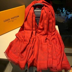 Replica 1:1 Monogram Classic Shine Shawl 140 rosso Outlet Monogram Classic Shine Shawl 140 rosso imitazioni perfette