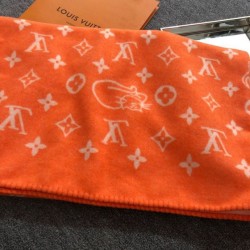 Dettagli perfetti Monogram Blanket Orange imitazioni perfette