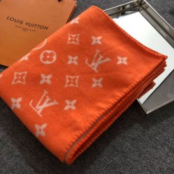 Dettagli perfetti Monogram Blanket Orange imitazioni perfette
