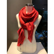 Monogram Classic Shine Shawl 140 rosso Monogram Classic Shine Shawl 140 rosso