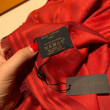 Monogram Classic Shine Shawl 140 rosso Monogram Classic Shine Shawl 140 rosso