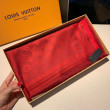 Monogram Classic Shine Shawl 140 rosso Monogram Classic Shine Shawl 140 rosso