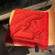 Monogram Classic Shine Shawl 140 rosso Monogram Classic Shine Shawl 140 rosso