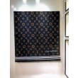 Monogramma Schawl 100 x 200 nero rubato giungla gigante