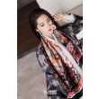 Quadrato Sea Of Love Cashmere Schawl M73823 Nero