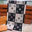 Schahm in seta cashmere check nero
