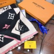 Schahm in seta cashmere check nero
