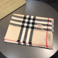 Qualità superiore replica Scialle Burberry Classic Horse Cashmere Beige