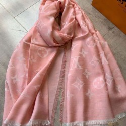 Scialle Daily Monogram Stola M71386 90 x 200 Rosa imitazioni perfette