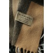 Pari all'originale replica Scialle in cashmere con motivo check classico Burberry 70 x 200 marrone