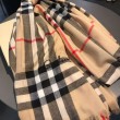 Alta gamma replica Scialle in cashmere con motivo check classico Burberry 70 x 220 marrone