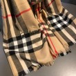 Alta gamma replica Scialle in cashmere con motivo check classico Burberry 70 x 220 marrone