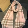 Alta gamma replica Scialle in cashmere con motivo check classico Burberry 70 x 220 rosa