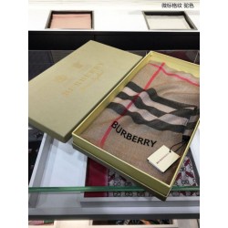 Scialle in cashmere con motivo check classico Burberry marrone