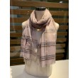 Scialle in cashmere e seta Burberry 130 x 240
