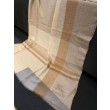 Qualità superiore replica Scialle in seta cashmere a quadri Burberry 80 x 200 marrone