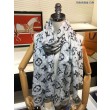 Scialle Jungle 110 x 200 bianco