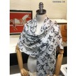 Scialle Jungle 110 x 200 bianco