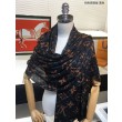 Scialle Jungle 110 x 200 Nero