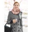 Scialle Jungle 110 x 200 Rosa