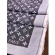Scialle Monogram Denim 140 M71378 Nero