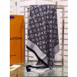 Scialle Monogram Denim 140 M71378 Nero